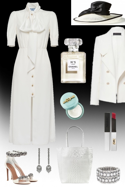 LADY WHITE- Combinazione di moda