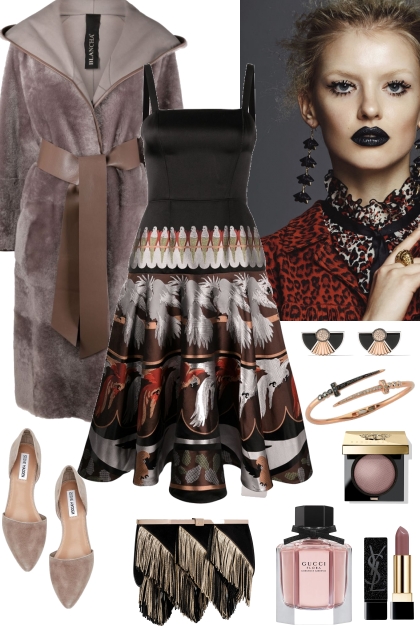 ELEGANT COCKTAIL DRESS- Модное сочетание