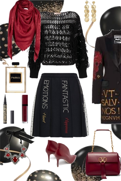 HOW TO WEAR VALENTINO'S SKIRT- Combinazione di moda