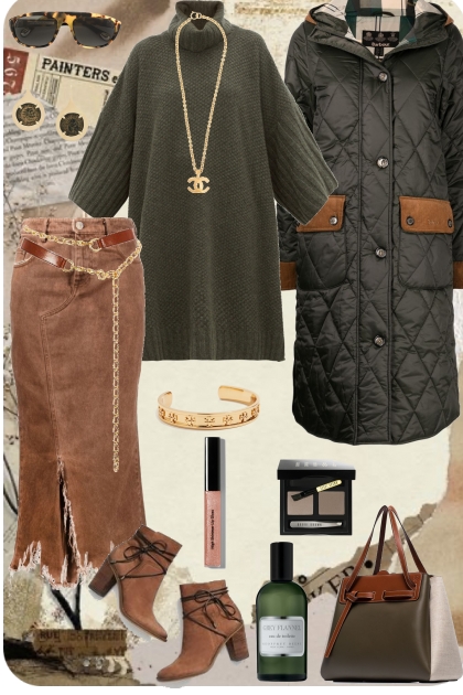 HOW TO WEAR QUILTED COAT