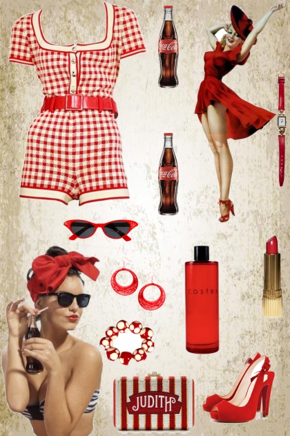 Enjoy Coca Cola- Fashion set