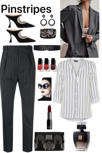 HOW TO WEAR PINSTRIPES PANTS