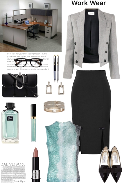 OFFICE WEAR- combinação de moda