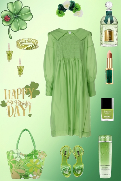 HAPPY ST. PATRICK'S DAY- combinação de moda