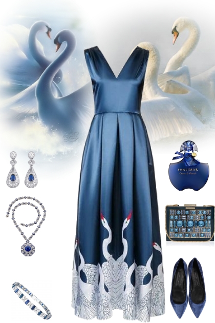 BLUE SWAN - Modekombination