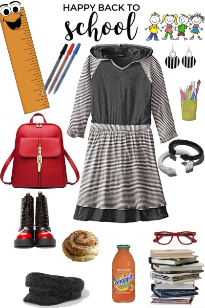 SCHOOL IS COMING- Combinazione di moda