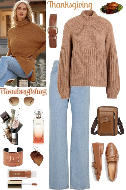 COMFORT FOR THANKSGIVING DAY- Fashion set