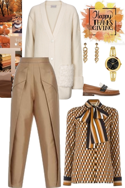 GUEST AT THANKSGIVING DAY- Fashion set