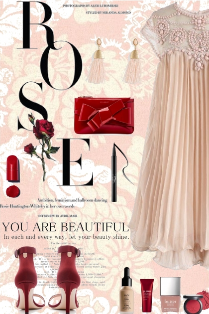 A Rose So Beautiful- Combinaciónde moda