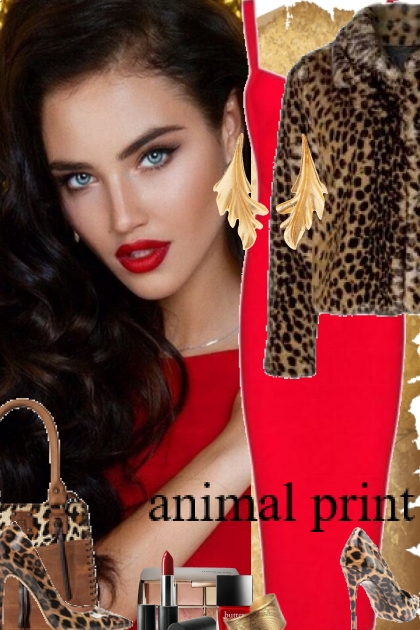 ANIMAL PRINT- combinação de moda
