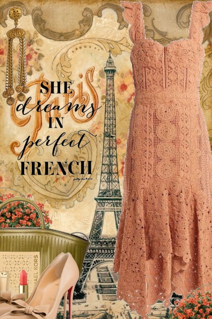 She Dreeams in Perfect French- Modna kombinacija