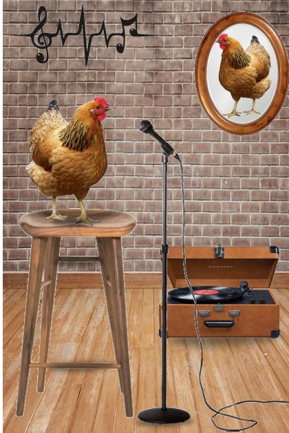 The Chicken Singer- Fashion set