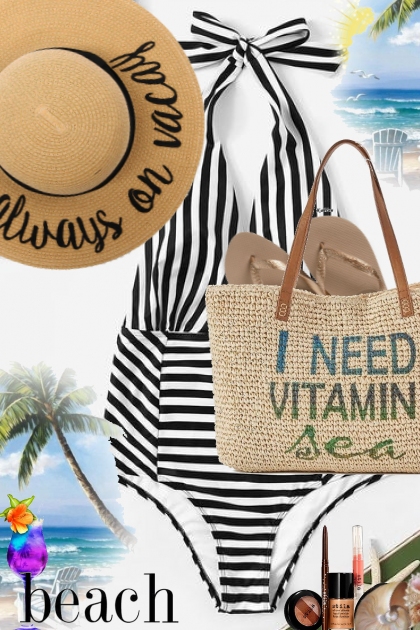 I NEED VITAMIN SEA- Fashion set