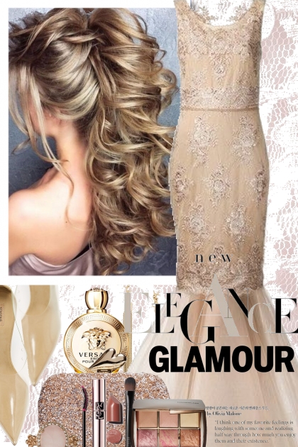 Elegance & Glamour- Combinazione di moda