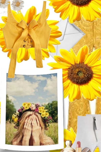Daisy Flower Girl- Fashion set