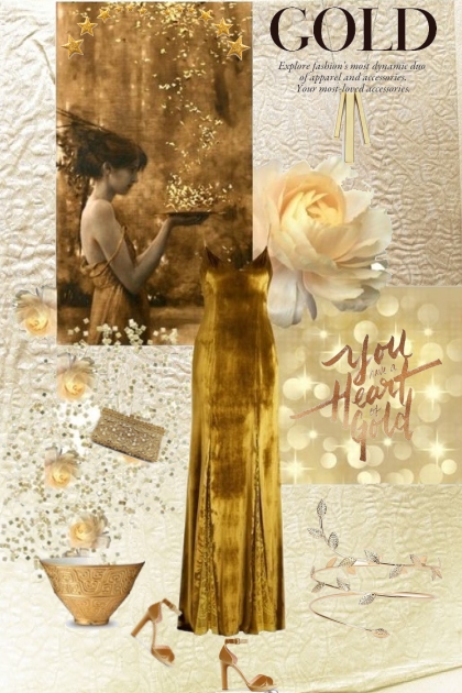 You Have A Heart Of Gold- Fashion set