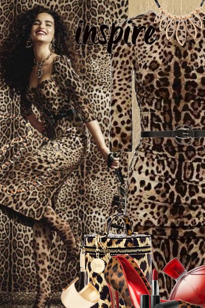 Inspire In Leopard- Fashion set