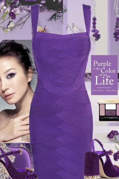 Purple is the Color- Fashion set