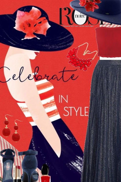 Celebrate in Style- Combinaciónde moda