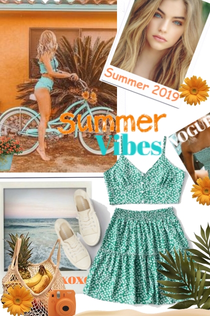 Summer Vibes- Combinazione di moda