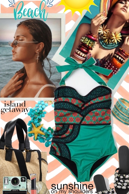 Island Getaway- combinação de moda
