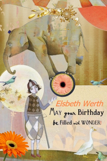 Happy Birthday Elsbeth Werth- Fashion set