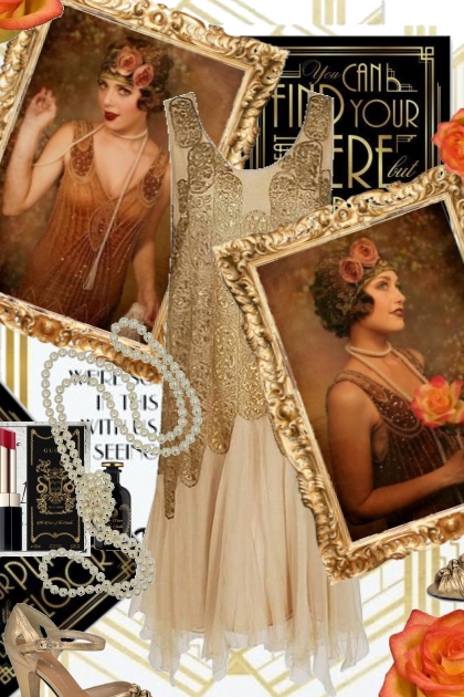 Vintage 20's- Fashion set