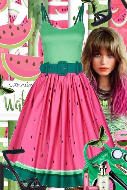 Watermelon Delight- Combinaciónde moda