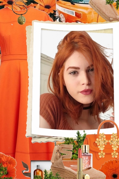 Sunshine Orange- Modna kombinacija