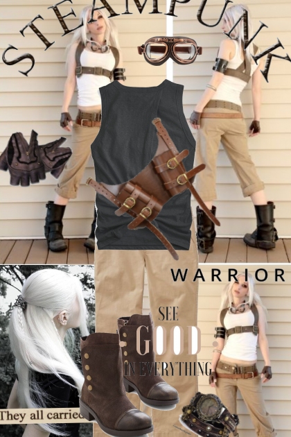 Steampunk Warrior- Combinaciónde moda