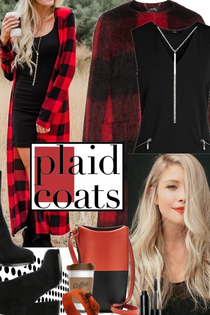 Plaid Coats- Модное сочетание