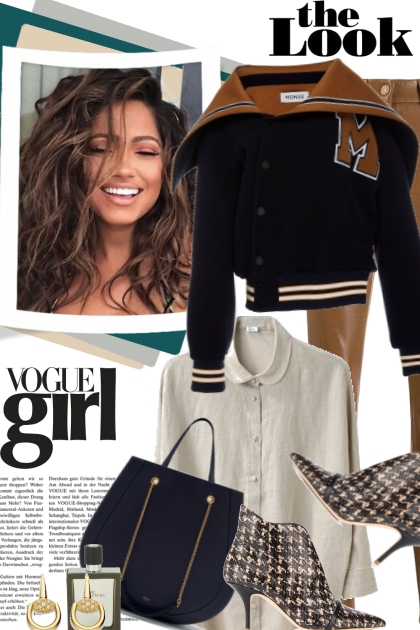 The Vogue Girl Look- Combinazione di moda