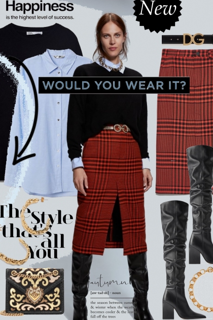 Would You Wear It ? ?- Combinazione di moda