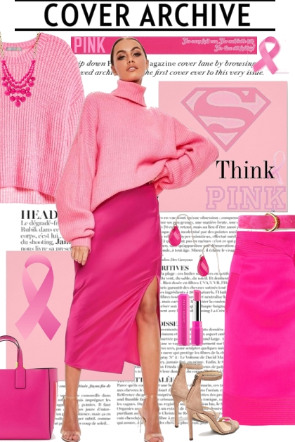 Think Pink 3- Combinazione di moda