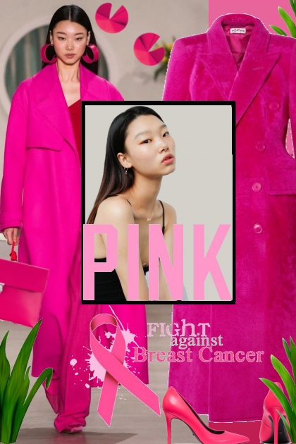 Think Pink #4- combinação de moda