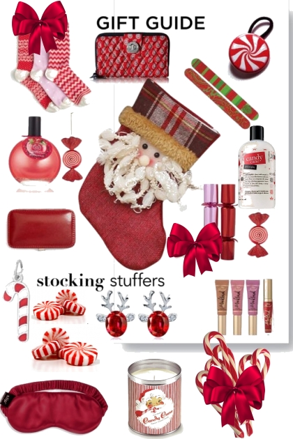 Christmas Gift Guide Stocking Stuffers- combinação de moda