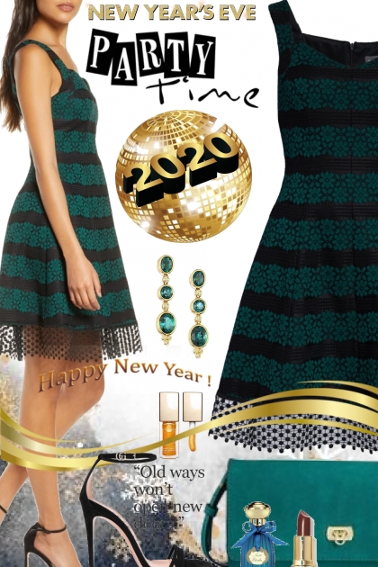New Year's Eve Party Time- Combinazione di moda