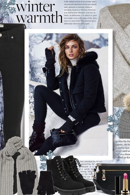 Winter Warmth- Модное сочетание