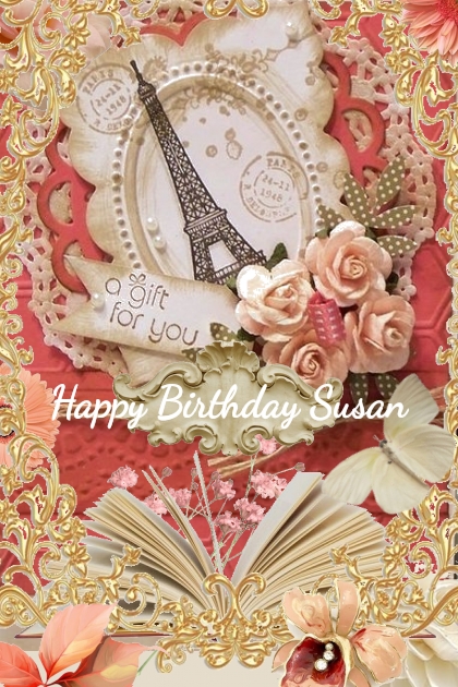 Happy Birthday Susan- Fashion set