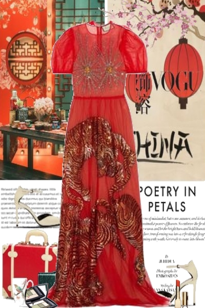 Poetry in Petals- Fashion set