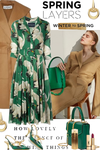 Spring Layers- Combinazione di moda