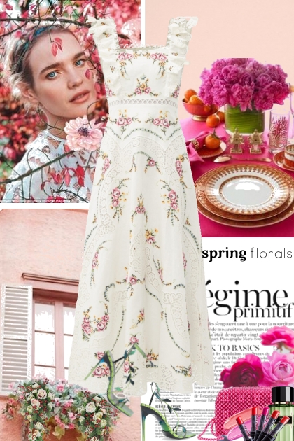 Spring Florals 2020- Modna kombinacija