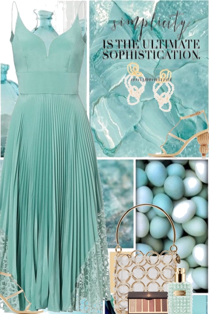 Simplicity is the Ultimate Sophistication- Fashion set