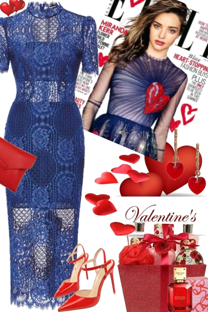 VALENTINE HEARTS- Fashion set