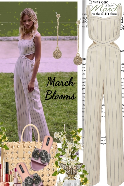 March Blooms- Modekombination