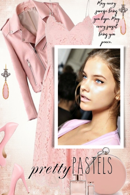 Pretty in Pink Pastel- Modna kombinacija