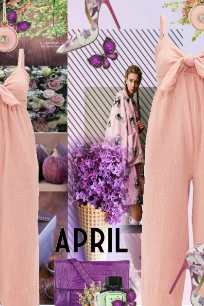 April .....Be Safe and Well- Fashion set