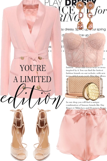You Are A Limited Edition- Fashion set