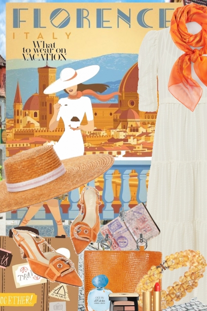 Florence...What to Wear on Vacation- Modekombination