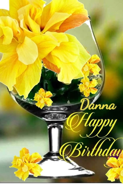 Happy Birthday Danna- Kreacja